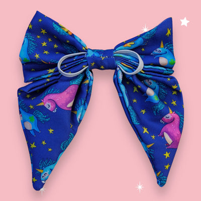 Stardust: Navy Unicorns Sailor Bow Tie