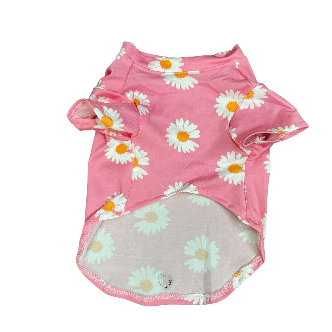 Pink Daisy Swim Shirt