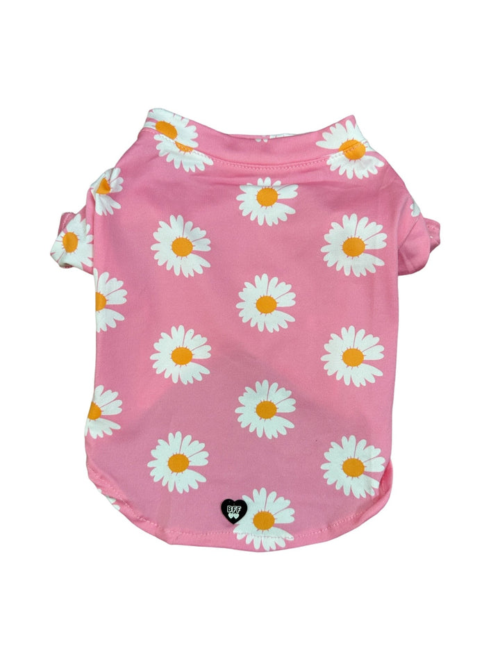 Pink Daisy Swim Shirt