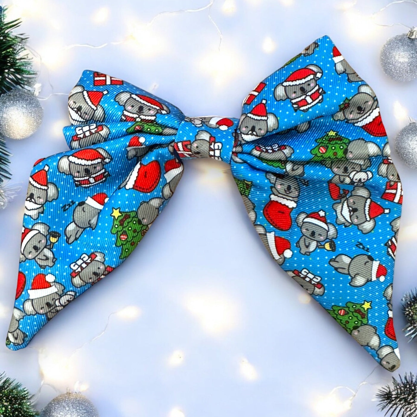 Christmas Koalas Sailor Bow Tie |