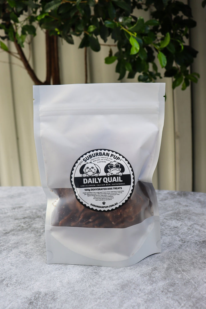 Suburban Pup | DAILY QUAIL DELIGHTS + FREE TREAT POCKET-Dizzy Dog Collars