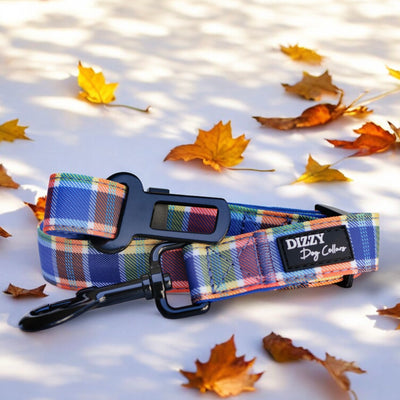 Dog Car Seatbelt | Car Restraint Tether | Country Plaid