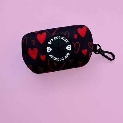 Love Hearts | Waste Bag Holder-BFF-Dizzy Dog Collars