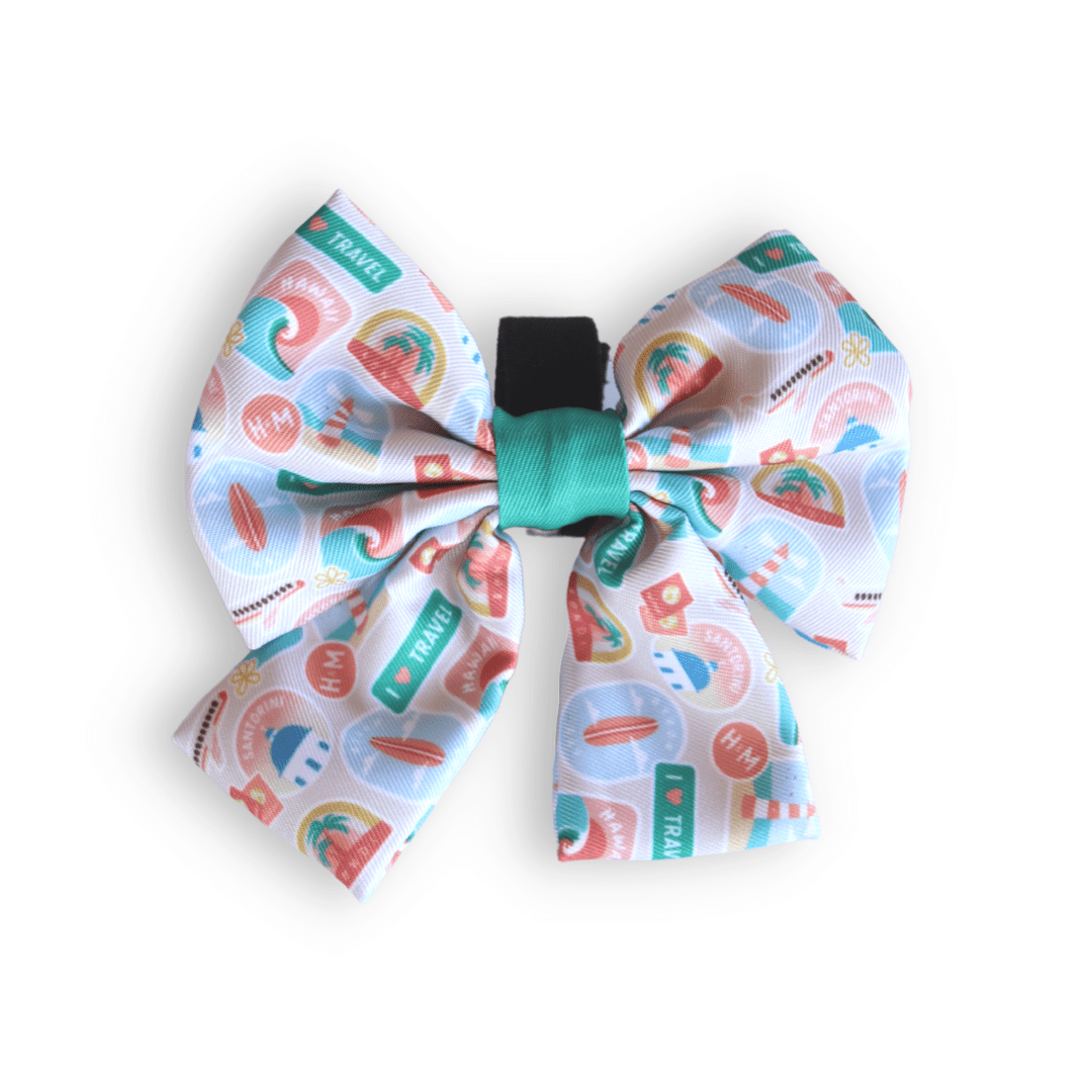 Wanderlust: Sailor Bow Tie-Bow Tie-Dizzy Dog Collars