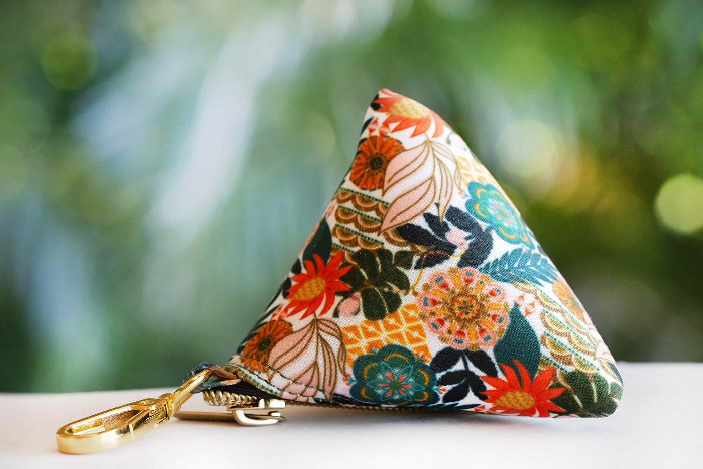 Bohemian Garden Pocket- For Poop Bags, Treat and/or Keys/Coins-Dizzy Dog Collars