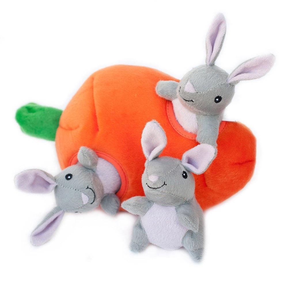 Bunny 'n' Carrot - Interactive Dog Toy-Dizzy Dog Collars-Dizzy Dog Collars