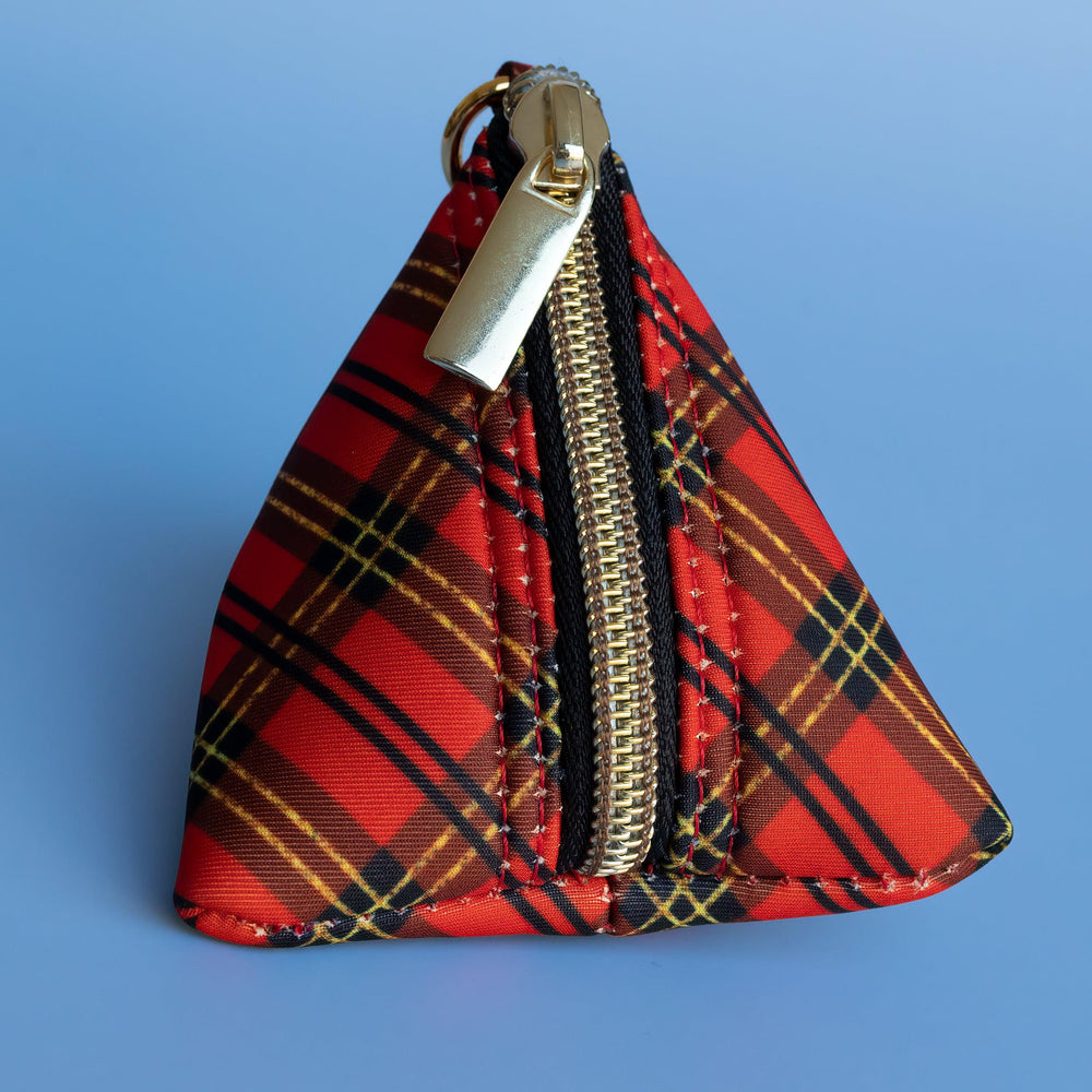 Christmas Plaid Pocket - For Poop Bags, Treat and/or Keys/Coins-Pet Collars & Harnesses-Dizzy Dog Collars