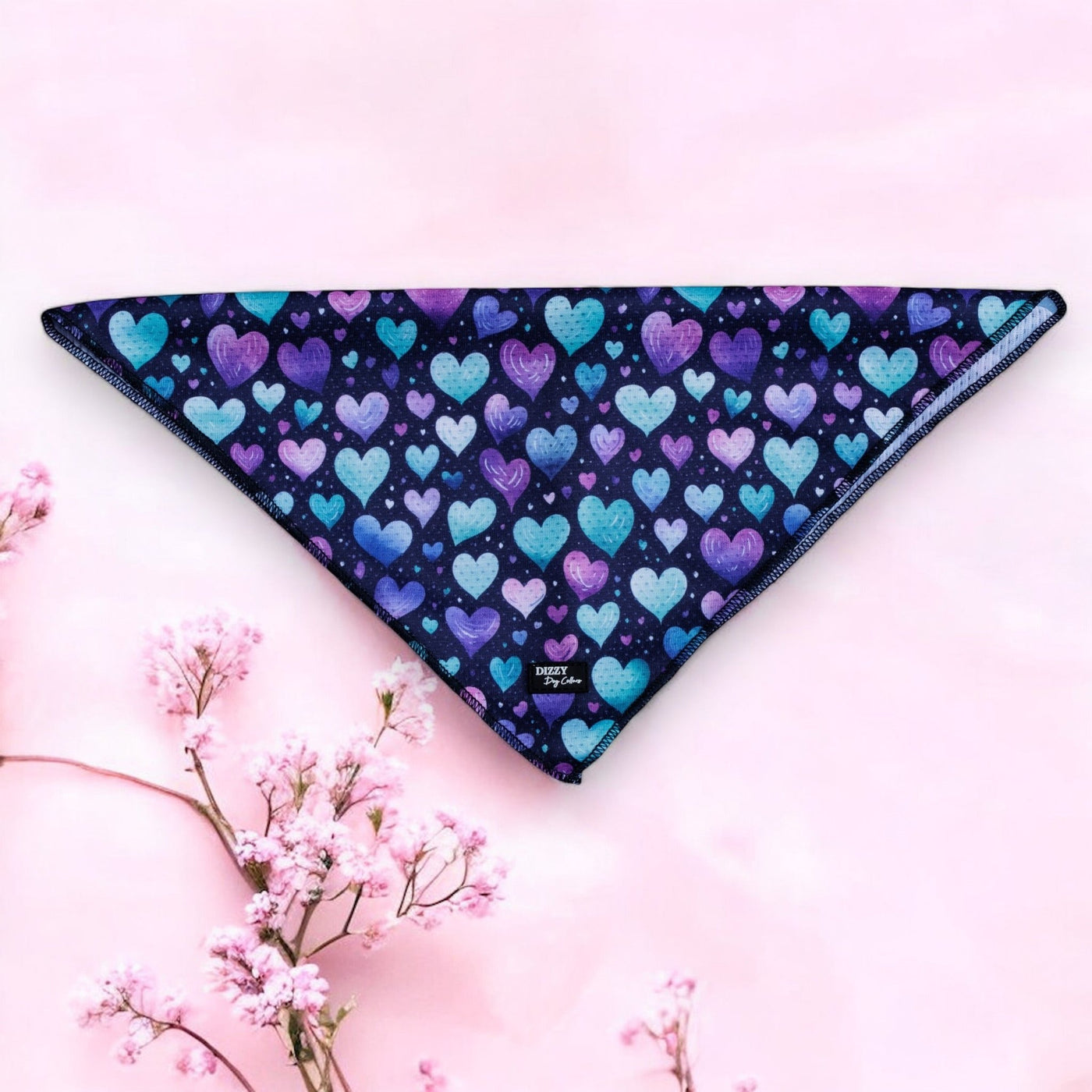 Bandana | Tie Up Dog Bandana | Hearts & Harmony