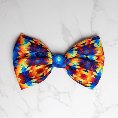 Dog Bow Tie | Kaleidoscope-Bow-Dizzy Dog Collars