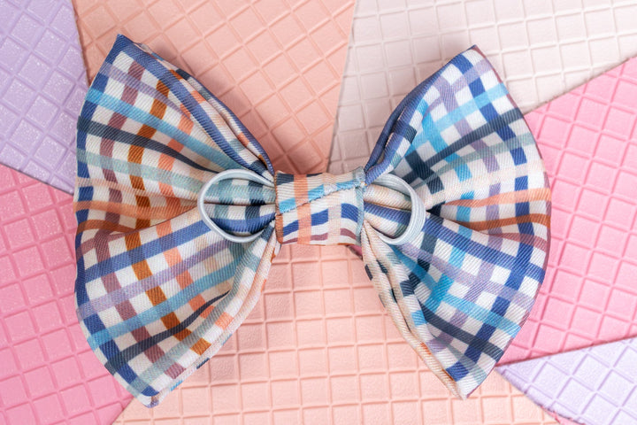 Dog Bow Tie | Vintage Gingham-Dizzy Dog Collars