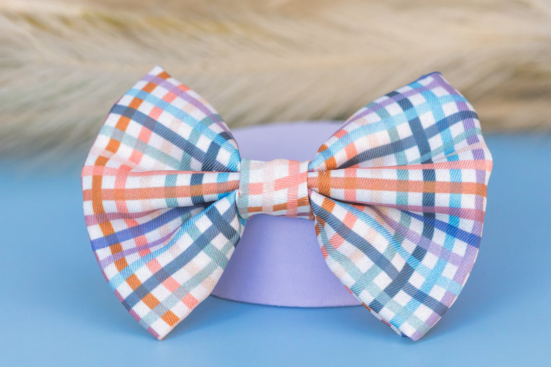 Dog Bow Tie | Vintage Gingham-Dizzy Dog Collars