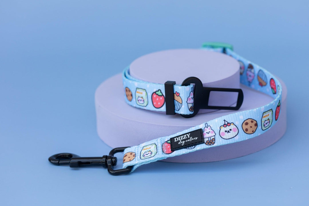 Dog Car Seatbelt | Dog Car Restraint Tether | Dizzy's Dessert-Dizzy Dog Collars