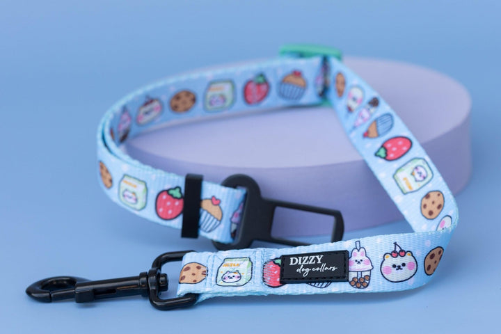 Dog Car Seatbelt | Dog Car Restraint Tether | Dizzy's Dessert-Dizzy Dog Collars