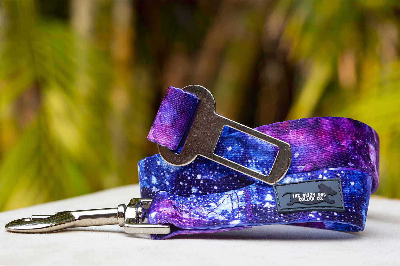 Dog Seatbelt/Car Restraint - Galaxy (Premade)-Dizzy Dog Collars