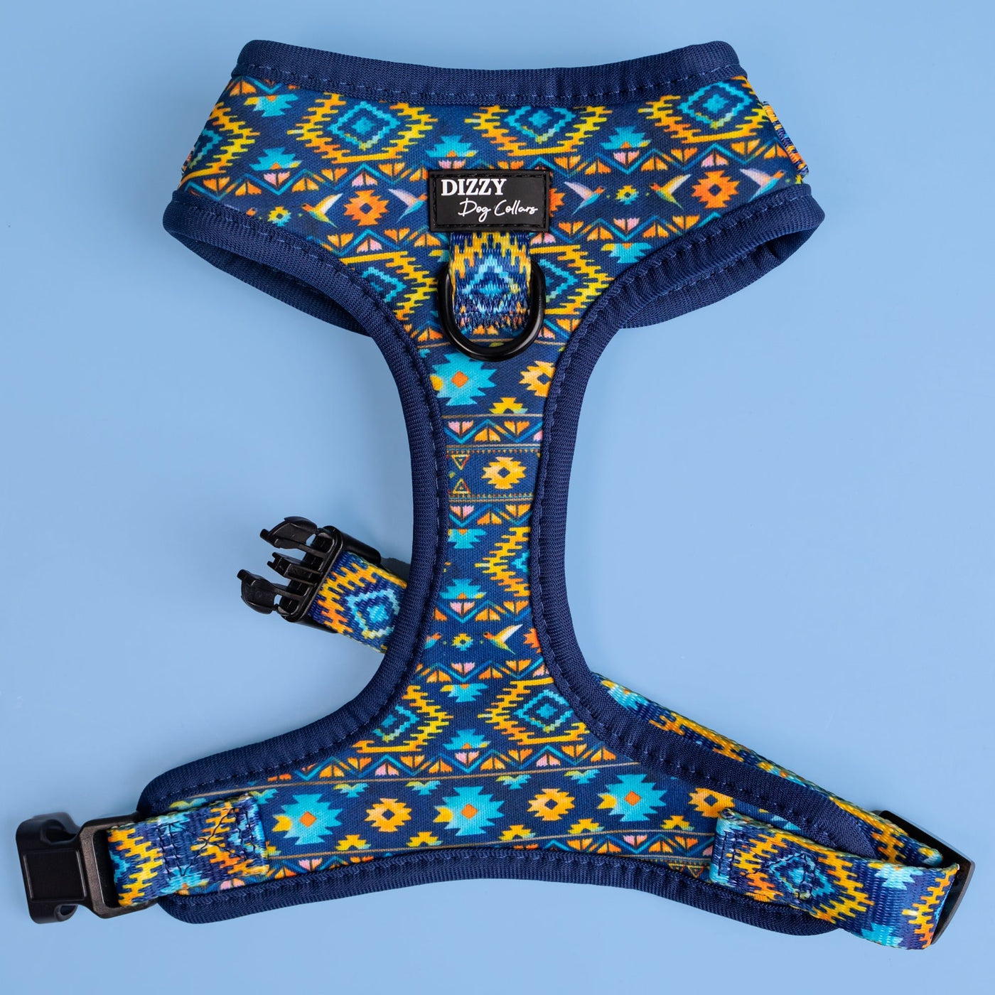 DOG HARNESS | Aztec Empire | Neck Adjustable Dog Harness-Harness-Dizzy Dog Collars