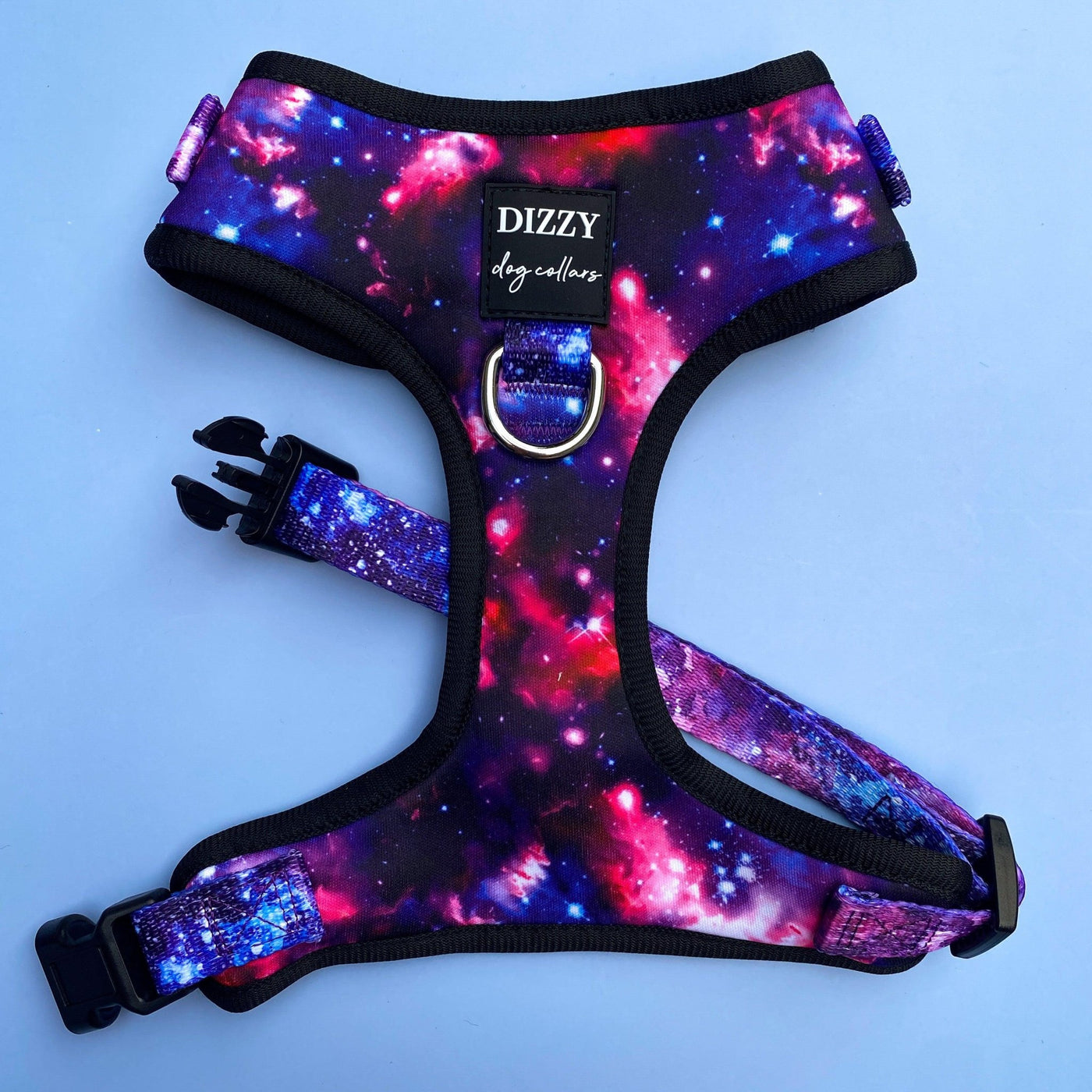 DOG HARNESS - Galaxy - Neck Adjustable Harness-Harness-Dizzy Dog Collars