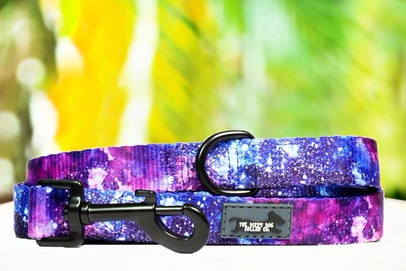 galaxy dog lead, dog collar Australia, dog collars