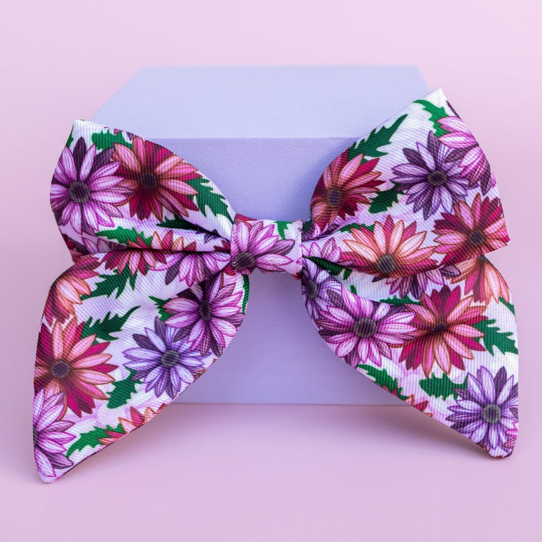 Dog Sailor Bow | Perfect Petals-Dizzy Dog Collars