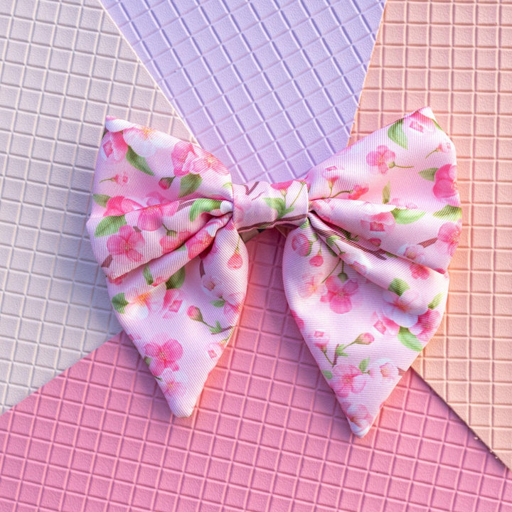 Dog Sailor Bow Tie | Sweet Sakura-Dizzy Dog Collars