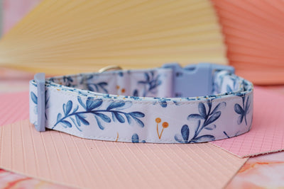 Extra Wide // Little Lou Dog Collar | Canvas & Neoprene Dog Collar-Dog Collar-Dizzy Dog Collars