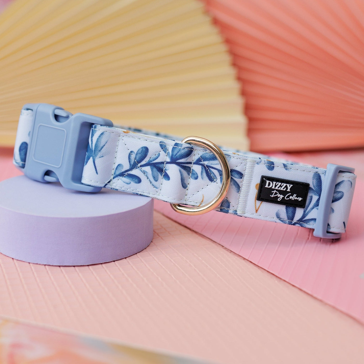 Extra Wide // Little Lou Dog Collar | Canvas & Neoprene Dog Collar-Dog Collar-Dizzy Dog Collars