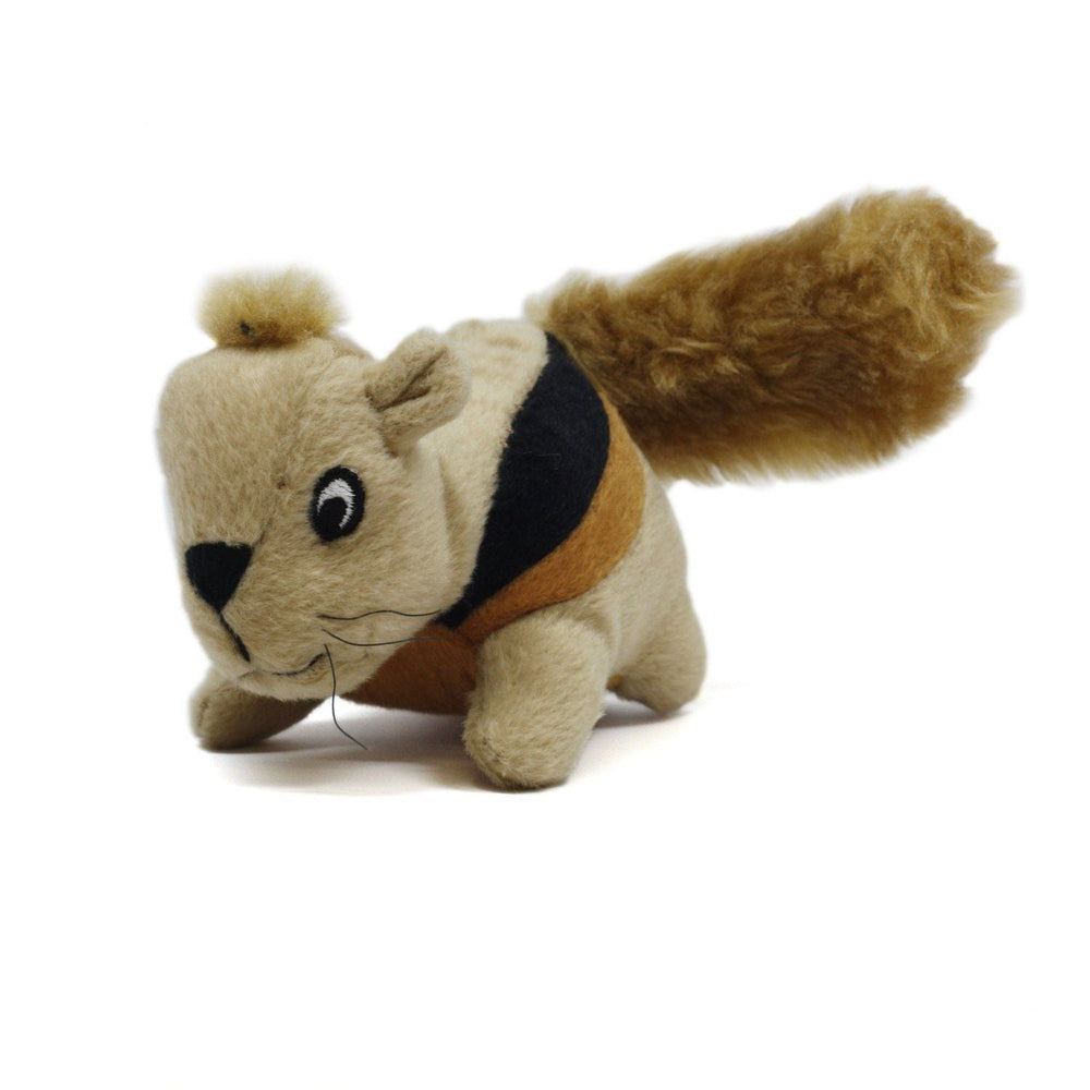 Hide-a-Squirrel Plush Dog Puzzle with Squeaker Squirrels-Toy-Dizzy Dog Collars