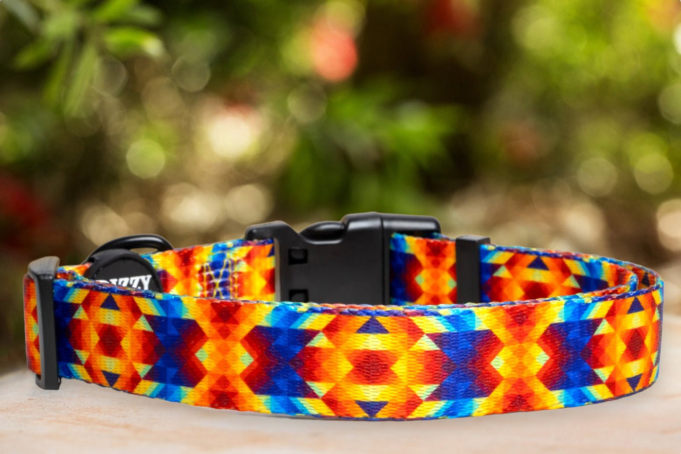 Kaleidoscope Dog Collar | Value Range Dog Collar-Dog Collar-Dizzy Dog Collars