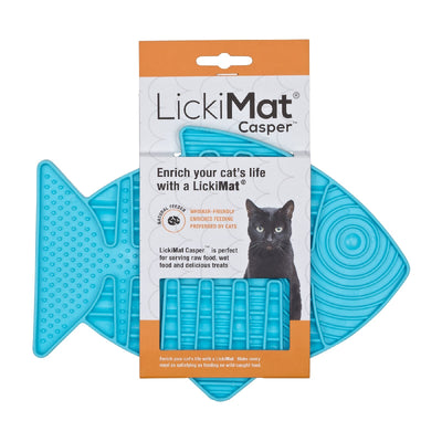 LickiMat - Casper (Cat Lickimat) BLUE