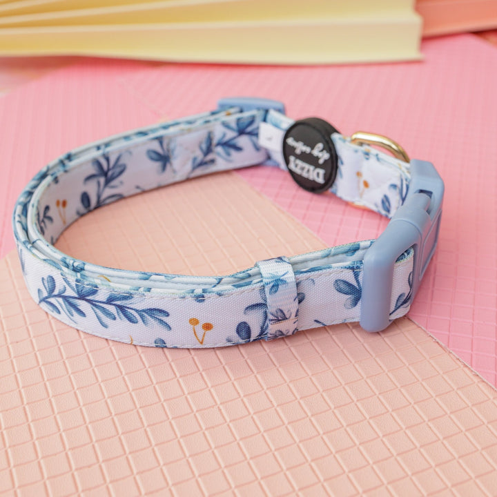 Little Lou Dog Collar | Canvas & Neoprene Dog Collar-Dog Collar-Dizzy Dog Collars