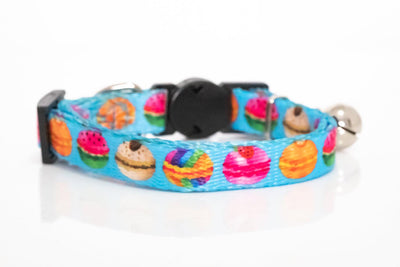 Macaroons Cat Collar / Toy Breed Dog Collar-Dizzy Dog Collars-Dizzy Dog Collars