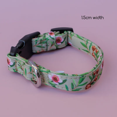 Manuka Dog Collar | Canvas & Neoprene Dog Collar-Dog Collar-Dizzy Dog Collars