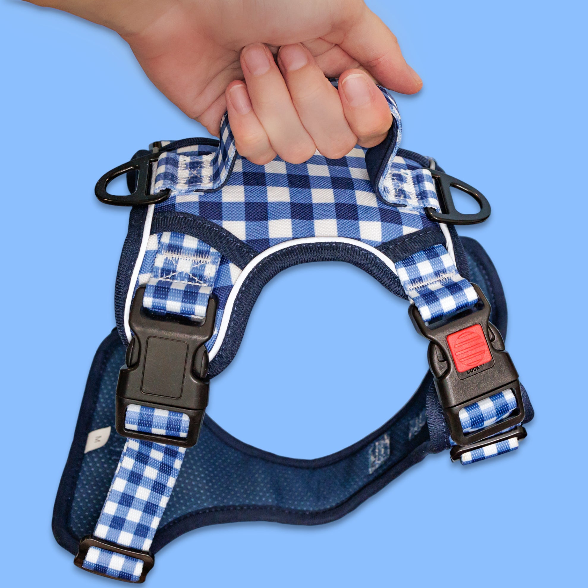 No Pull Dog Harness Step in Reflective Heavy Duty Easy Reach H Dizzy Dog Collars