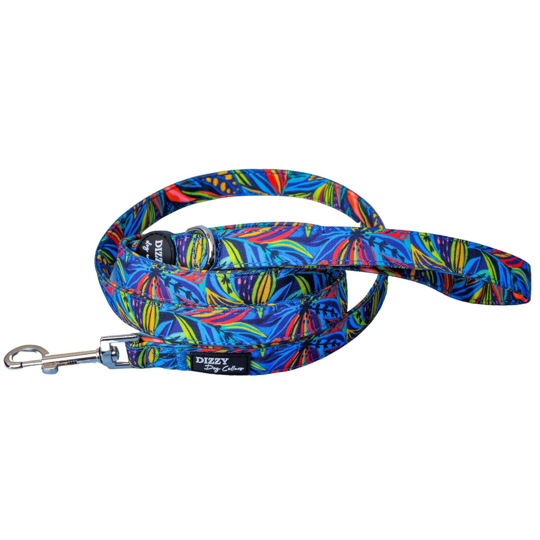 Oasis Dog Leash | Canvas & Neoprene | High Quality Fully Padded Leash-Leash-Dizzy Dog Collars