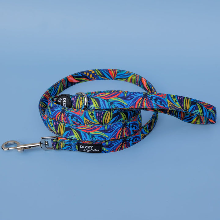 Oasis Dog Leash | Canvas & Neoprene | High Quality Fully Padded Leash-Leash-Dizzy Dog Collars