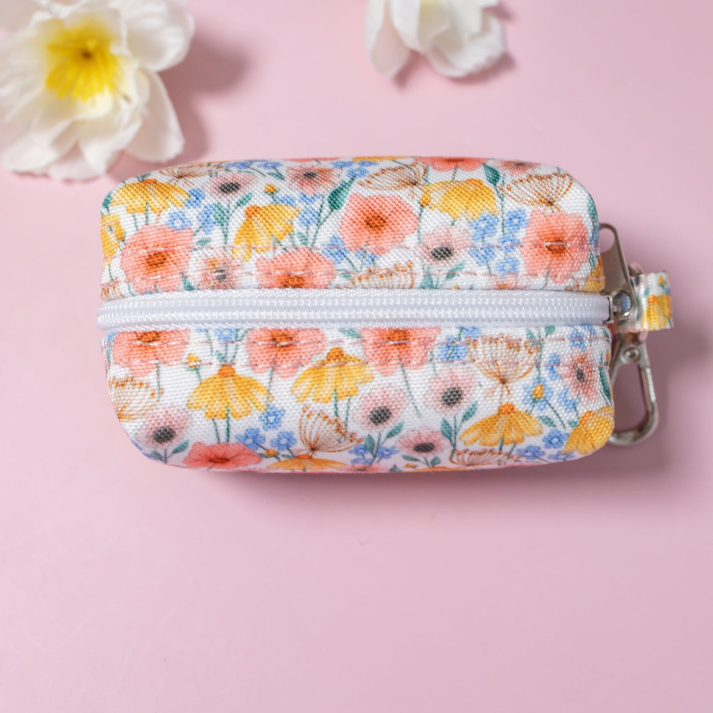 Peachy Posies | Waste Bag Holder-Waste Bag-Dizzy Dog Collars