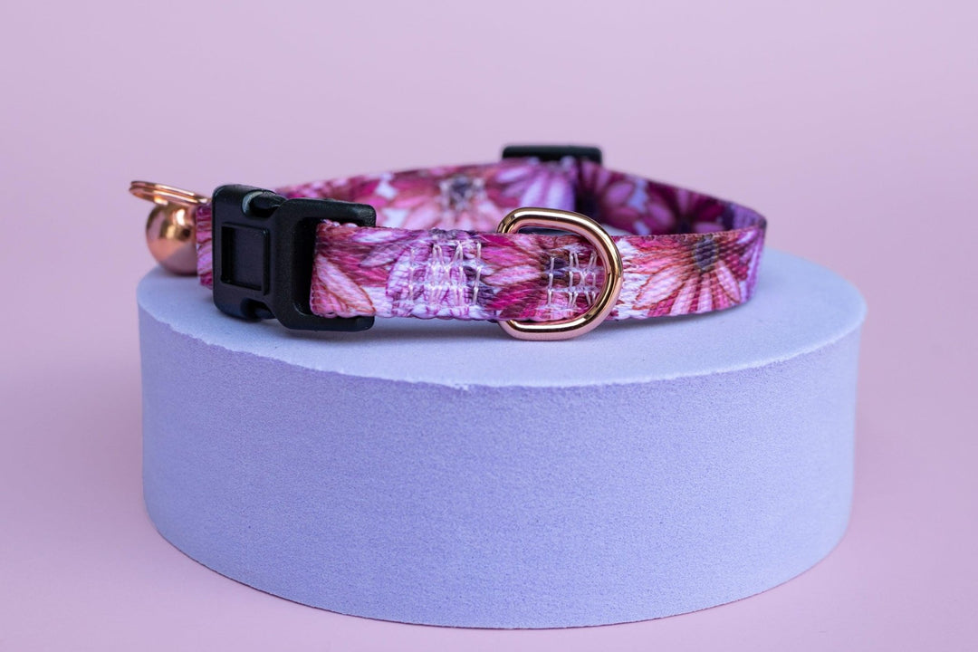 Perfect Petals Cat Collar | Toy Breed Dog Collar | Puppy Collar-Dizzy Dog Collars