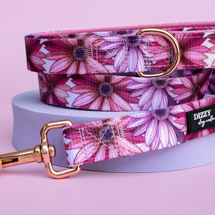 Perfect Petals Dog Leash | Dog Lead-Dizzy Dog Collars