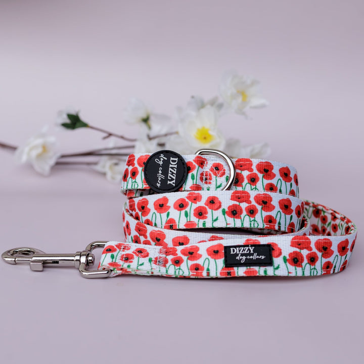 Poppies Dog Leash | Premium Quality Fully Padded Dog Lead