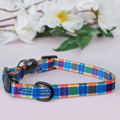 Country Plaid Cat Collar | Toy Breed Dog Collar | Puppy Collar