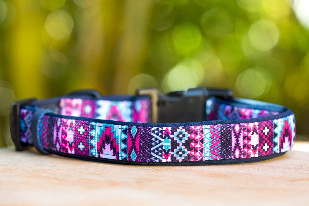 aztec dog collar