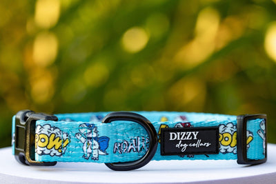 Super Dino Dog Collar - Value Range Dog Collar-Dog Collar-Dizzy Dog Collars