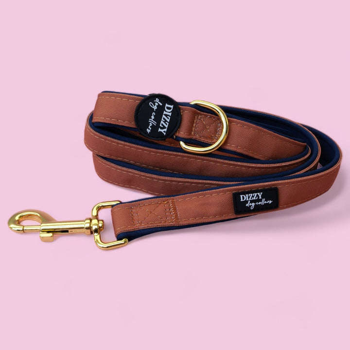 The Coco Dog Leash | Canvas & Neoprene | Premium Quality Fully Padded Leash-Leash-Dizzy Dog Collars