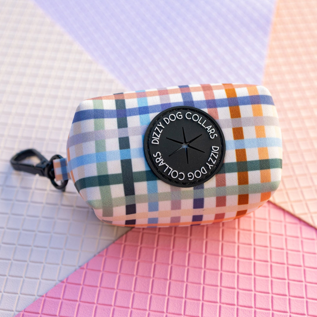 Vintage Gingham | Waste Bag Holder-Dizzy Dog Collars