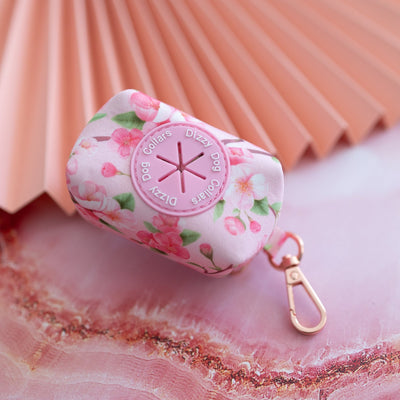 Poop Bag Holder | Sweet Sakura-Dizzy Dog Collars